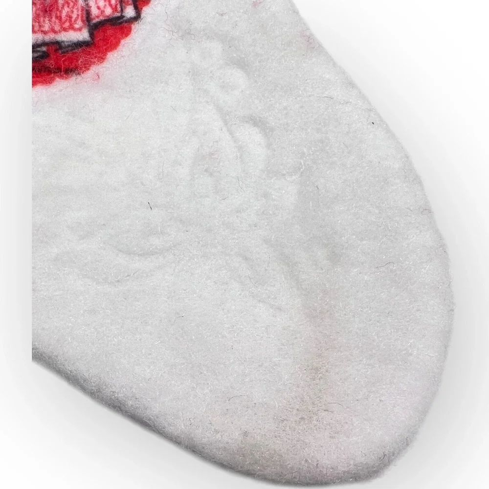 Vintage 1980 Electo Plastics Inc Angel Christmas Stocking 14